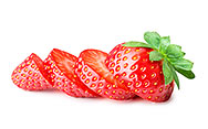 strawberry pieces