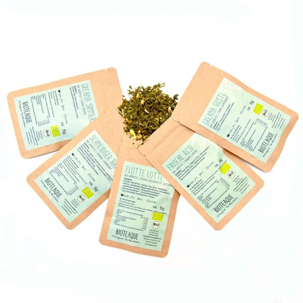 Green tea sample set